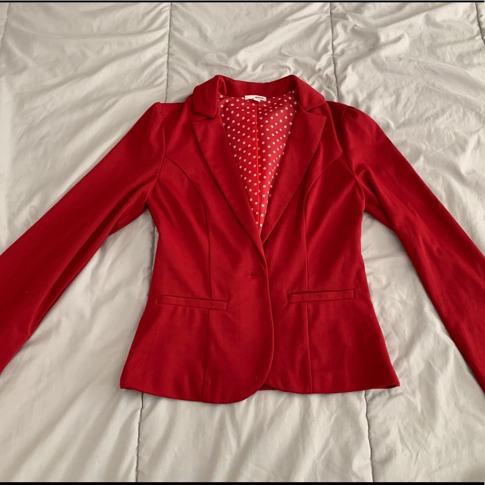 Bongo red blazer